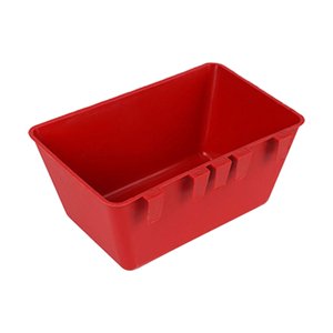 Ioensy - Alimentamiento De La Cerca Colgante Alimentador De Pollo A Gran Capacidad Rojo Multifuncional