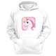 thumbnail image 2 of Polerón Canguro Unicornio Blanco Talla S Unisex, 2 of 2
