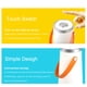 thumbnail image 3 of Portable USB Rechargeable Ambient Light For Bedroom, Living Room, Hanging LED Camping Lamp With Touch Switch, 3 of 4