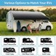 thumbnail image 4 of Tela para Toldo de Autocaravana Luvioro 4,3 m Negro 19,5 oz, 4 of 7