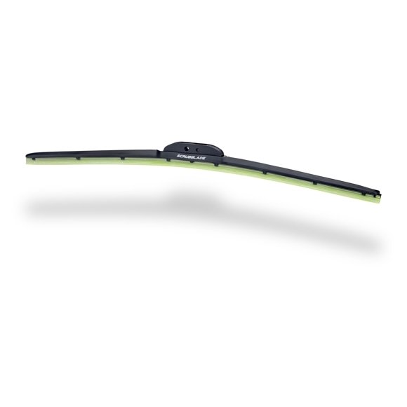 Escobilla Limpiaparabrisas Scrubblade de Silicona Verde 61 cm