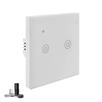 Global Latin Group - Interruptor Inteligente Wifi+Bt Control App Y Voz Blanco