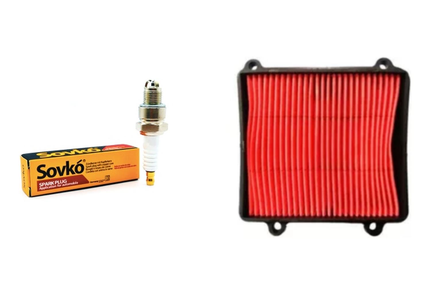 Genérico - Kit Mantención Moto Honda Xr 150 O Xr125 Japonés Rojo