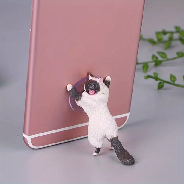 Portable Universal Cute Creative Kitten Suction Cup Mobile Phone Holder