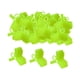thumbnail image 1 of 50 Piezas Ganchos Tapa Fluorescente Amarillo Protección Portátil Triple Gancho Caso, 1 of 3