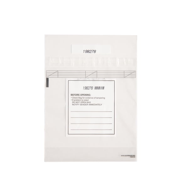 Bolsas de Depósito US PACK SMART 21 × 20 cm, paquete de 100 unidades