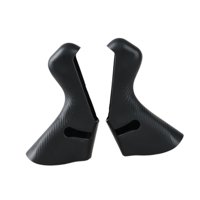 Ioensy - 2 Fundas De Silicona Para Palancas De Freno De Bicicleta, Cubiertas Para Palanca De Cambios De Bicicleta R5 R7 R9 Rx, Color Negro