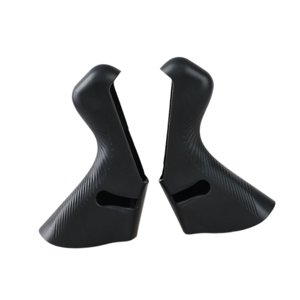 Ioensy - 2 Fundas De Silicona Para Palancas De Freno De Bicicleta, Cubiertas Para Palanca De Cambios De Bicicleta R5 R7 R9 Rx, Color Negro