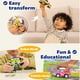 thumbnail image 3 of Robot transformador Toy Robocar Poli Droney con 4 vehículos, 3 of 7