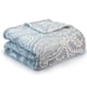 thumbnail image 1 of Frazada deluxe King Print Paisley Gris Verdoso, 1 of 4