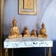 thumbnail image 3 of Buda mudra mujer meditando set 4 piezas zen, 3 of 3