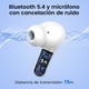 thumbnail image 2 of VEATOOL P91 Auriculares Inalámbricos, Auriculares Bluetooth V5.4 Estéreo con Micrófonos de Cancelación de Ruido, 60 Horas de Reproducción, Estuche Mini con Pantalla LED Dual, 2 of 7