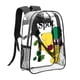 thumbnail image 2 of Las Aventuras de SpotMochila transparente temática, resistente y duradera, bolsa see-through para trabajo, deporte, universidad y viaje, 31 × 43 cm, 2 of 6