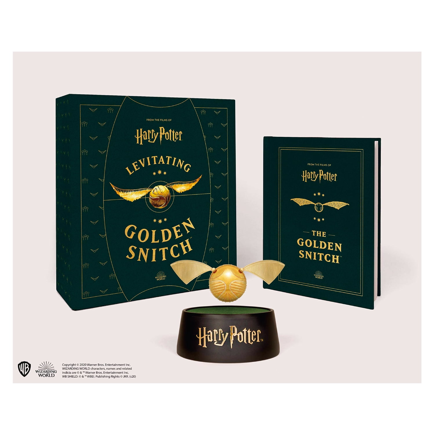 Running Press - Libro Harry Potter Levitating Golden Snitch