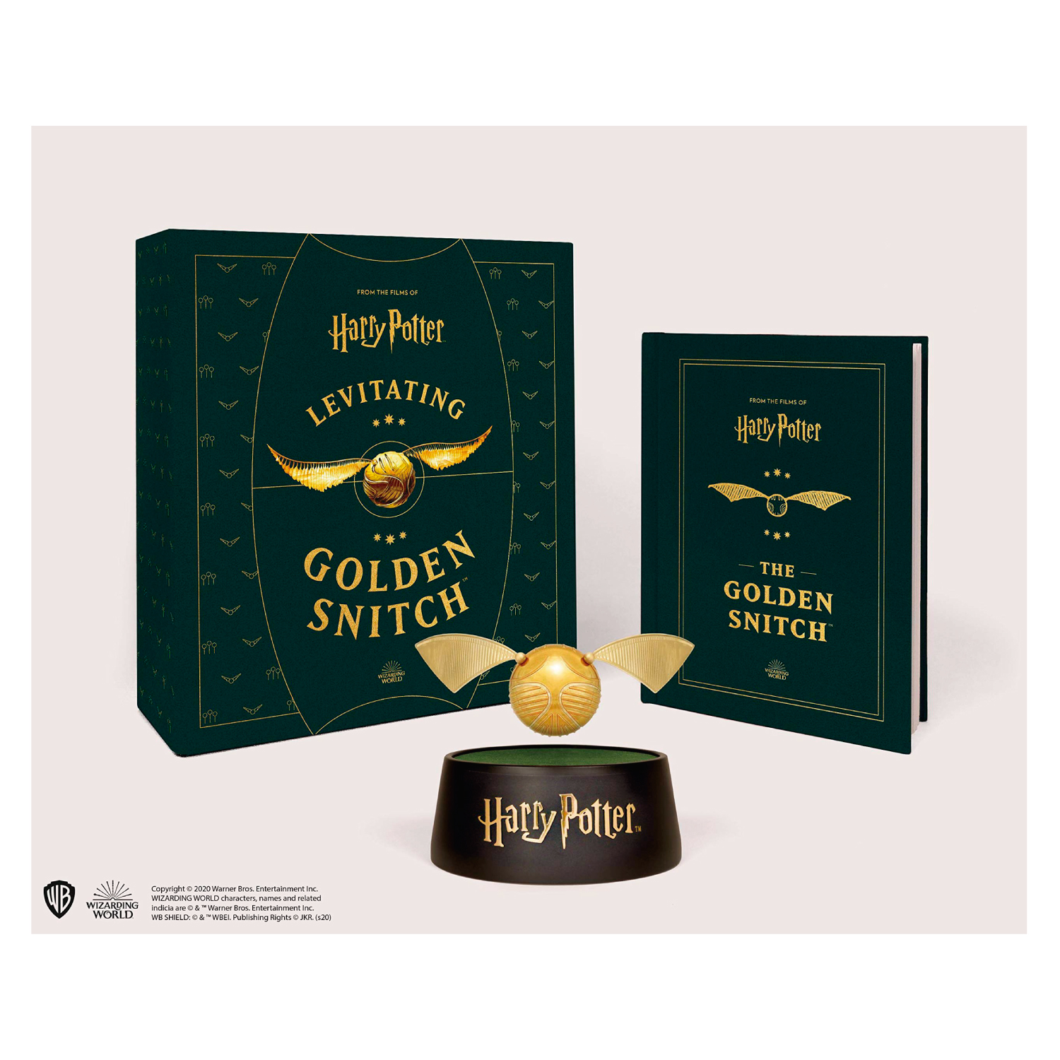 Running Press - Libro Harry Potter Levitating Golden Snitch