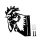 thumbnail image 4 of Arte Animal Del Metal Del Arte Artificial Del Patio Del Animal Del Metal Para El Polluelo Del Patio Del Césped Exterior, 4 of 5