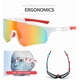 thumbnail image 4 of POLASUP GAFAS LENTES DE SOL Piernas de espejo personalizadas de moda, los detalles muestran textura, no choquen con el estilo al salir, 4 of 5