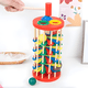 thumbnail image 1 of Set torre de madera con martillo y 3 pelotas, 1 of 3