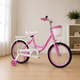 thumbnail image 5 of Bicicleta Infantil Niña Aro 14 Canasto Ruedas Apoyo Mamakids Rosado, 5 of 7