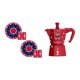 thumbnail image 1 of Cafetera Bialetti Moka Express 3 tazas Rojo/Azul, 1 of 2