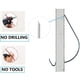thumbnail image 2 of J-Hook Hangman Products JH4-TS de acero inoxidable con protector de pulgar, 2 of 5
