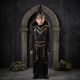 thumbnail image 1 of Disfraz Infantil Mago Oscuro Hechiero Medieval, 1 of 7