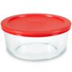 thumbnail image 1 of Recipiente de almacenamiento de alimentos Pyrex Simply Store de vidrio para 7 tazas, 1 of 5