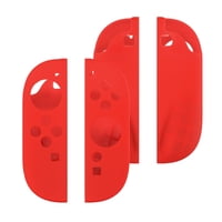 Funda De Silicona Aaronmei Para Control Joy-Cons Nintendo Switch 2 Roja