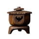 thumbnail image 3 of Quemador De Incienso Antiguo, Centro De Mesa, Incensario De Regalo Para Patio, Escritorio, Jardín, Marrón, 3 of 5
