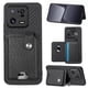 thumbnail image 1 of Funda Billetera Tejida para Xiaomi 13 Pro con Soporte y Tarjetero Negro, 1 of 4