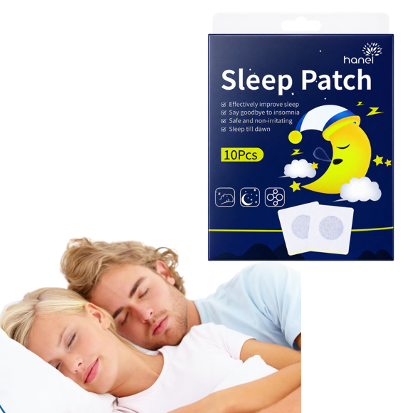 Pack 10 Parches Para Dormir Mejor Insomnio Relajante Natural