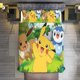 thumbnail image 1 of Comforter Set Queen Size Pokmon Set with 2 Pillowcases for All SeasonsBedding Set 3pcs for Kids Boys Girls Bedroom Decor Bed Sheets, 1 of 5