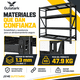 thumbnail image 3 of Estante Metalico Anaquel 3600 kg 4 Niveles Ajustable 183x183x61 cm Rack Acero Industrial, 3 of 6