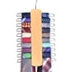 thumbnail image 2 of Percha de madera para corbatas y cinturones, soporte giratorio para corbatas, organizador central y estante de almacenamiento con acabado antideslizante, 20 ganchos, 2 of 8