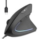thumbnail image 1 of Ratón Perixx PERIMICE-513C con cable vertical USB-C 1000/1600 DPI, 1 of 8