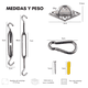 thumbnail image 2 of Kit De Instalacion Toldo Vela Gancho Soporte Anclaje 40pz, 2 of 10