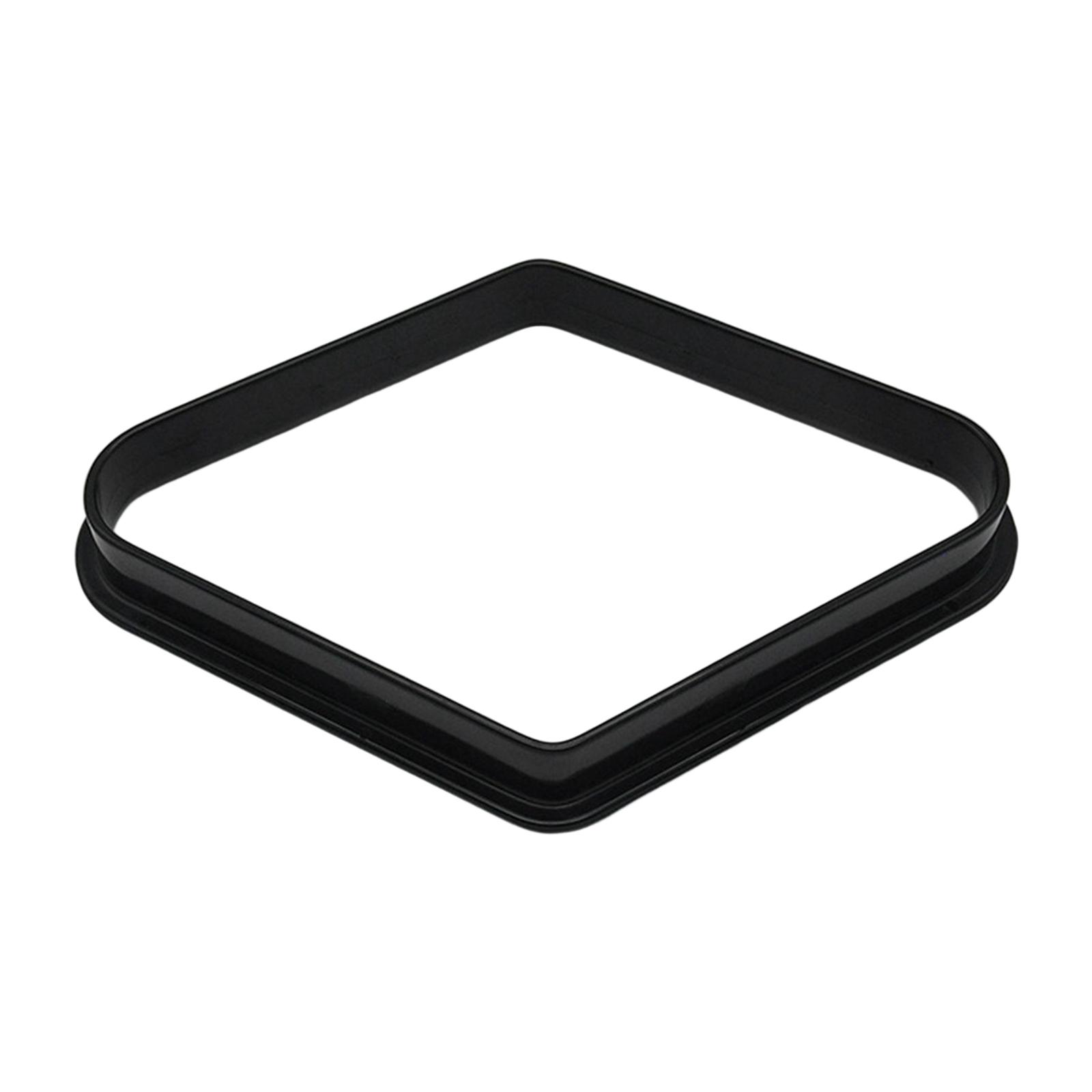 Magideal - Accesorios Para 9 Estantes De Bolas, Soporte Triangular Para Bolas, Resistente, Portátil, Ligero, De Plástico Para Bolas De Billar Estándar De 2-1/4""