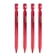 thumbnail image 1 of Set 4 Estacas Extra Largas Camping Tipo Y De Aluminio 25 Cm rojo Única, 1 of 6