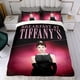 thumbnail image 4 of Desayuno en Tiffany’s Conjunto de sábanas temático, trío de piezas, cómodo y amigable con la piel, diseño único, regalo de decoración para el hogar para familiares, amigos y fans,135cm *200cm, 4 of 6