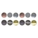 thumbnail image 3 of 12x Broches De Broche Base De Disco De 25mm Bandeja De Broche En Blanco Para Insignia Ramillete DIY, 3 of 5