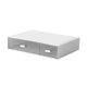 thumbnail image 5 of Cajón De Escritorio Caja De Almacenamiento Organizador De Suministros De Ba?o Blanco 2 Rejillas, 5 of 5