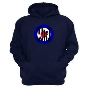 Genérico - Polerón Canguro The Who Azul Marino Talla Xl Unisex