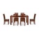 thumbnail image 2 of Comedor Ñuble Vidrio Con 6 Sillas Caramelo - Chocolate, 2 of 14