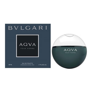 Perfume Bvlgari Aqva Pour Homme Eau De Toilette Para Hombre, 50 Ml
