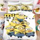 thumbnail image 1 of Minions Quilt Cover New Design Cartoon Duvet Soft Breathable 3D Cute Printed Comforter Warmth Polyester Bedding, 1 of 5