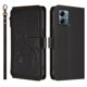 thumbnail image 2 of Funda Cartera Mariposa para [Motorola Moto G Play 2025] con Soporte y Cremallera Negro, 2 of 6