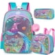 thumbnail image 1 of 3PCS Backpack for Girls Backpacks Kids School Bookbag for Elementary Students Full Size Travel Bag with lunch box, 1 of 3