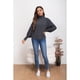 thumbnail image 1 of Sweater Mujer Manga Muercielago Larga Tejido Colores 5062, 1 of 4