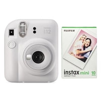 Instax - Kit Mini 12 – Clay White + 10 Películas