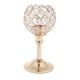 thumbnail image 4 of Candelabro De Cristal Candelabro Candelabro Soporte De Luz De Té Dorado, 4 of 5